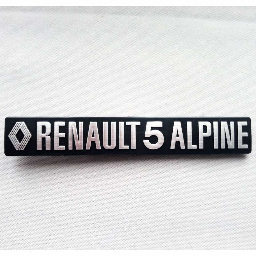 Monogramme Tableau De Bord Pour Renault 5 Alpine Atmosphérique – Réf. 7701020277, Neuf, Accessoire Vintage Youngtimersclassic